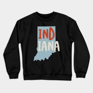 State of Indiana Crewneck Sweatshirt